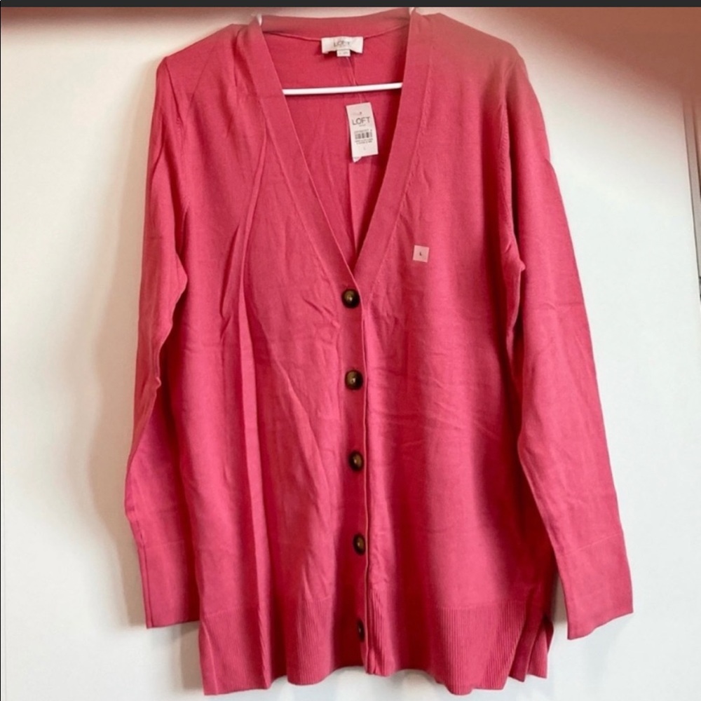 Loft V-Neck Cardigan